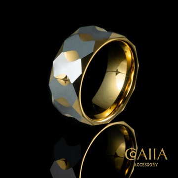 鎢鋼。貴氣 戒指 | KA