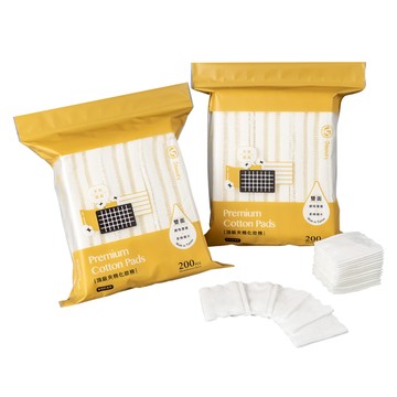 居美媞頂級夾棉化妝棉200入