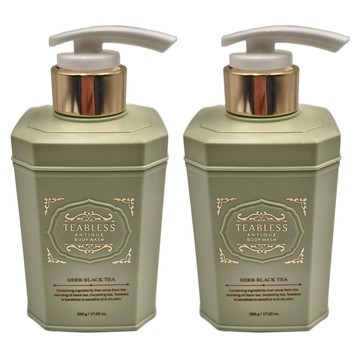 TEABLESS 紅茶沐浴露  500g  2瓶