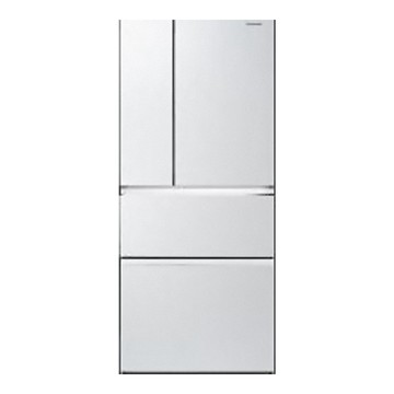 Panasonic 610L四門無邊框玻璃變頻電冰箱 NR-D617XGS-W(沐霜白)《含基本運送+拆箱定位+回收舊機》