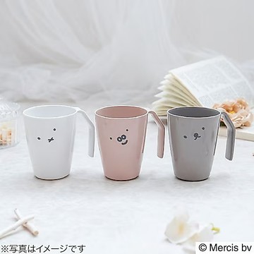 🌲森林喵🌲日本Richell  MIFFY 米飛兔  米飛 漱口杯 水杯 倒置瀝水 塑膠水杯 可微波 可洗碗機 刷牙杯