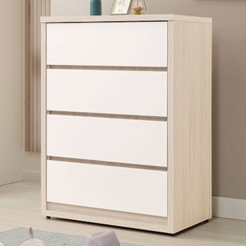 文創集 山多利雙色3尺四抽斗櫃-89x52x123cm免組