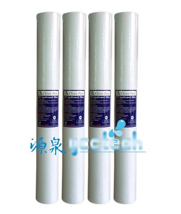 台製20英吋小胖水塔過濾器5微米纖維PP濾心《台製品牌有NSF認證》【一次購買4支500元】