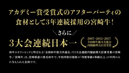 ※令和6年2月より順次発送※《生産者支援品》宮崎牛モモステーキ (宮崎県産和牛こま切れ付き) 合計 600g