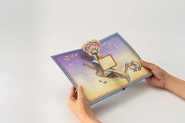 YOTTA課程專用 | 一枝獨秀 | 雷射切割材料包 | 可書寫萬用立體卡