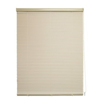 PVC百葉窗簾S形150x190cm 米黃/淺灰