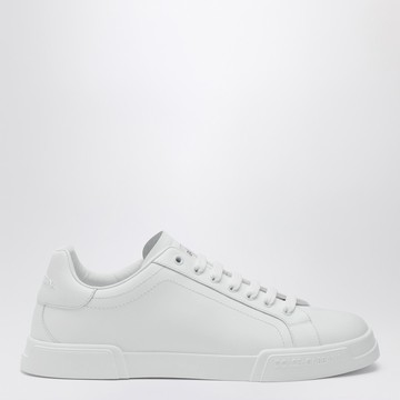White Portofino sneakers in leather