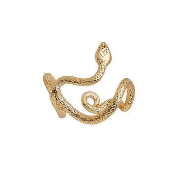 宏雲Hongyun-xs--14K包金保色纏繞蛇套珠圈隔珠生肖蛇形包珠項鍊串珠diy飾品配件