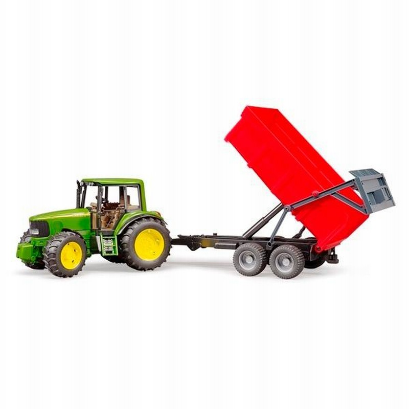 JD 6920トラクター＆Tippingトレーラー（RED） | ブルーダー