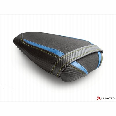 LUIMOTO（ルイモト) Race/リアシートカバー SUZUKI　GSX-S750 17-19（TEC-GRIP/ブルーステッチ/SPブルー/CFブラック/ネオンステッチ×シート張替え無し）