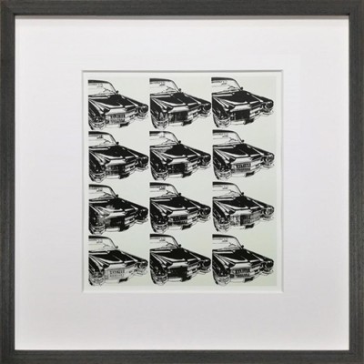 アートパネル アンディ・ウォーホル Andy Warhol twelve cars,1962 ...