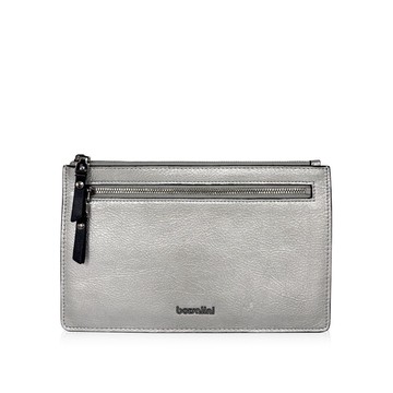 BSL酷銀工裝旅行夾 銀