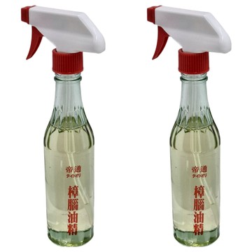 帝通 樟腦油 玻璃噴霧式  300cc  2個