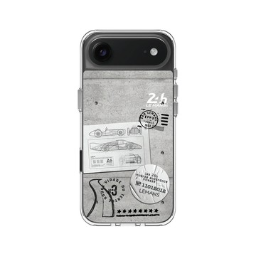 iPhone Air Clear Case（相機按鈕） 透明 - 24 Hours of Le Mans - 24H - Vintage
