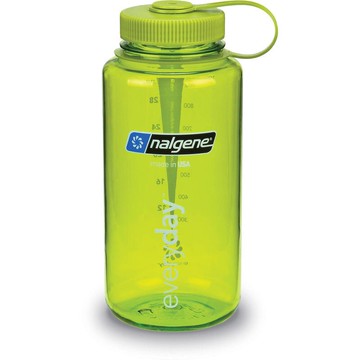 【【蘋果戶外】】Nalgene 2178-2022【春綠】1公升 寬嘴水壺 Tritan 不含環境荷爾蒙-雙酚A 登山運動 大口徑