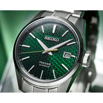 SEIKO精工 Presage 新銳系列機械錶 雙12購物節 送禮首選-39mm (SPB169J1/6R35-00V0G)_SK045