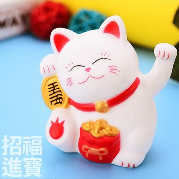 現貨《居家擺飾C8B』迷你招財貓 ♥ 裝飾 汽車 擺件 開店 辦公桌 櫃台 掛件 公仔 發財貓 招財貓 日式 和風.