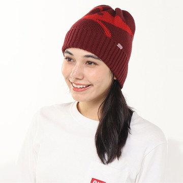CHUMS Big Booby Knit Cap 男女 保暖帽 勃根地紅 CH051445R026