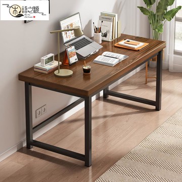 【台灣公司貨】電腦桌臺式簡約現代臥室書桌家用學生學習寫字實木桌子工作臺辦公