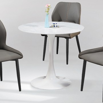 AS DESIGN 雅司家具-晴空2.7尺岩板洽談桌-80x80x74cm