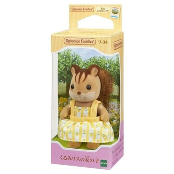 EPOCH Sylvanian Families 森林家族 紅松鼠姐姐 EP15771  1個