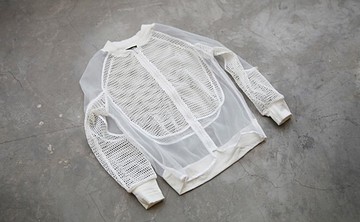 韓國 泡棉 防曬外套 !! 網格 大立體 格子 設計 絕不撞衫 現貨!!