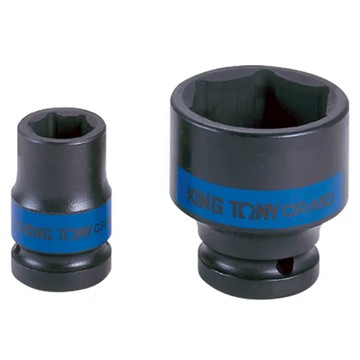 KING TONY 金統立 1/2 DR 公制六角氣動標準套筒 鉻鉬合金鋼 表面處理：磷酸錳 依據DIN3129 ISO2725-2  1個