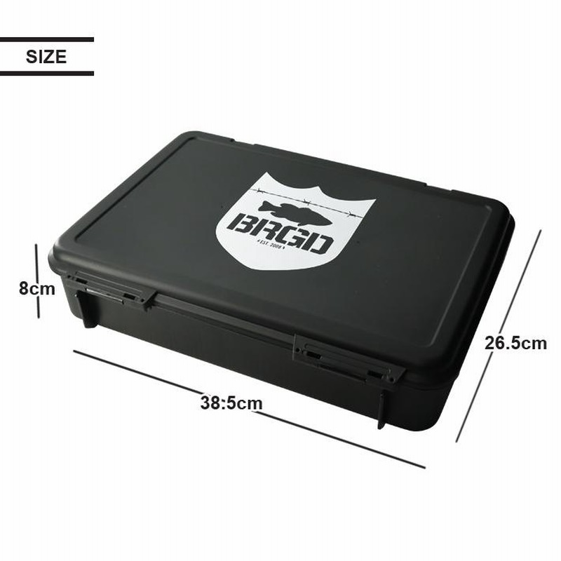 ルアーケース BASS BRIGADE バスブリゲード タックルボックス BRGD