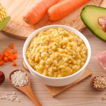 芽米寶貝 - C16 元氣酪梨豬豬粥-7m+-冷凍-120g*2包