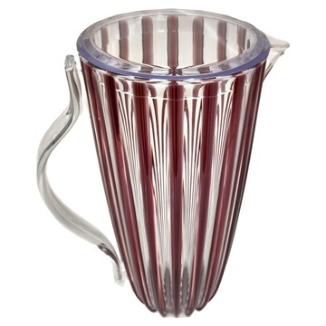 guzzini DOLCEVITA花瓣壺 BIO-BASED PLASTIC材質 義大利產  紅  1個  1750ml