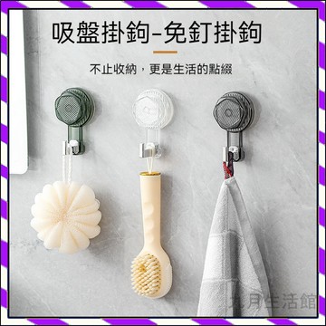 【台灣出貨】真空吸盤式掛鉤 吸盤掛勾 時尚 免打孔 浴室掛鉤 浴室無痕掛鉤 廚房掛鉤 多功能掛鉤 強力掛鉤 門掛鉤 掛鉤