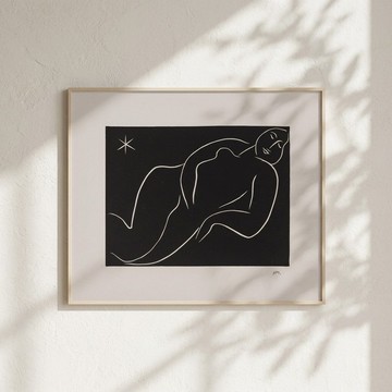 【大師掛畫】馬諦斯 Henri Matisse | Nude with a Star