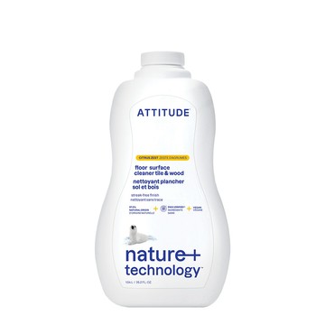 加拿大 ATTITUDE 艾特優_地板瓷磚和木材表面清潔劑-柑橘味 1.04L  AM10510