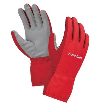 ├登山樂┤日本 mont-bell THUNDERPASS GLOVES 兒童手套 茄紅 # 1118609TOMT