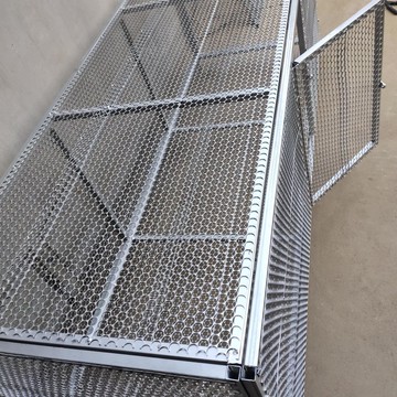 公司貨 免運 超低價 雞籠鴿籠兔籠家用養殖廠家直銷可拆裝耐用全新加厚鋼板沖孔網加密 快速發貨