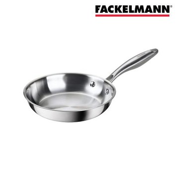 德國Fackelmann Vita3 複合導磁不鏽鋼平底鍋 20cm