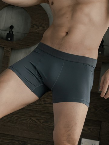 都會機能內著｜低腰平口內褲 Trunk｜銀纖維消除異味・吸濕涼爽，維持清新