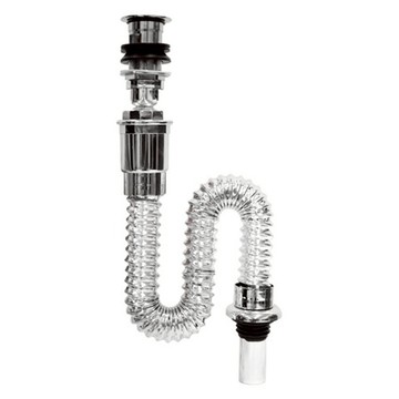 comet 按壓一體式洗手台排水管  1個  47~91cm