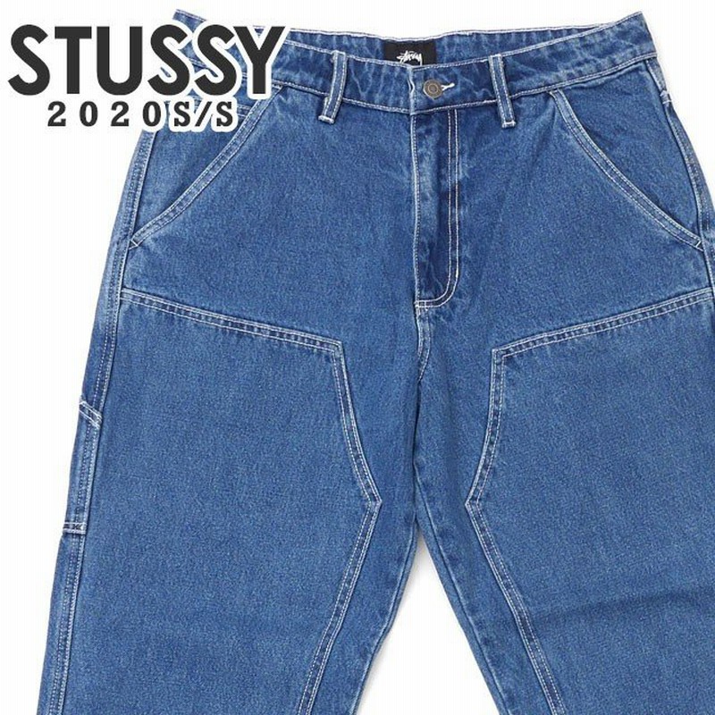 SALE／102%OFF】 Stussy ダブルニー デニム ワークパンツ
