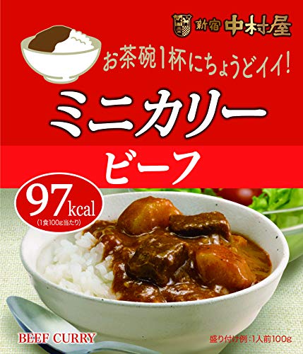 新宿中村屋 ミニカリービーフ 100g 10袋