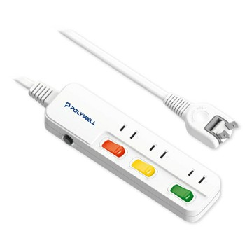 3切3座2P安全延長線組 0.9M/3尺 1.8M/6尺 2.7M/9尺 3.6M/12尺 開關延長線