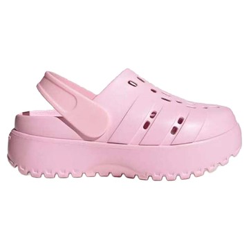 adidas 愛迪達 女款 ADILETTE CLOG PLATFORM 涼鞋 JR2626  粉色  23.5cm