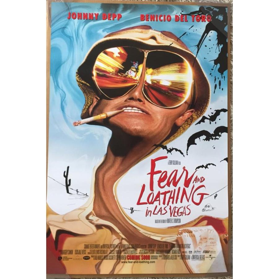 FEAR AND LOATHING IN LAS VEGAS MOVIE POSTER Sided ORIGINAL INTL 27x40