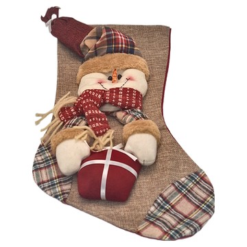 大號許願聖誕襪 雪人款  ZSC7B  230mm頂部 290mm底部 470mm高度  1組