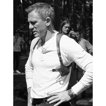 丹叔同款T恤100%竹節棉亨利領長袖 美式健身硬漢戰術打底亨利衫男