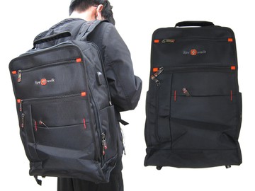 後背包超大量二主袋+外袋共六層防水尼龍a4資夾瓶外袋usb+線