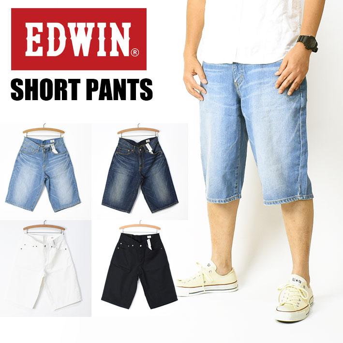 エドウィン EDWIN ハーフパンツ メンズ ショートパンツ 短パン