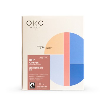 【OKO】濾掛咖啡7入－濃醇紅（10g x 7入）