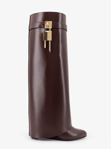 Shark Lock leather boots - GIVENCHY - gender_Woman