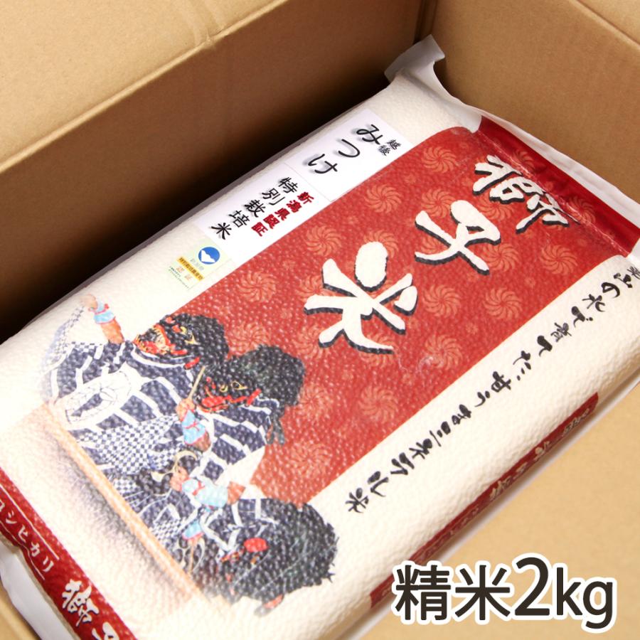 特別栽培米（減農薬・減化学肥料）新潟産コシヒカリ（従来品種）精米2kg ファーム小栗山 送料無料